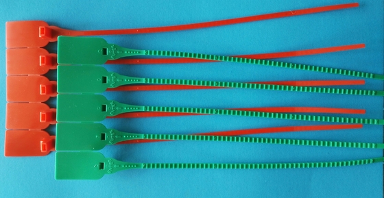 Plastic Padlock Security Seals For Containers / Trucks With 40kgs Pull Load