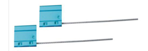 Sellos azules del camión de la alta seguridad del diámetro del cable 2m m de los aviones para el vehículo con PAS17712 C-106A