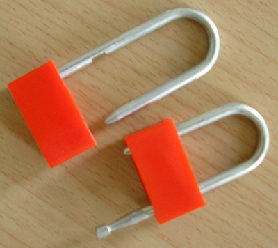 El ISO/PAS17712 numeró los sellos plásticos de la seguridad del candado para los camiones, bolso
